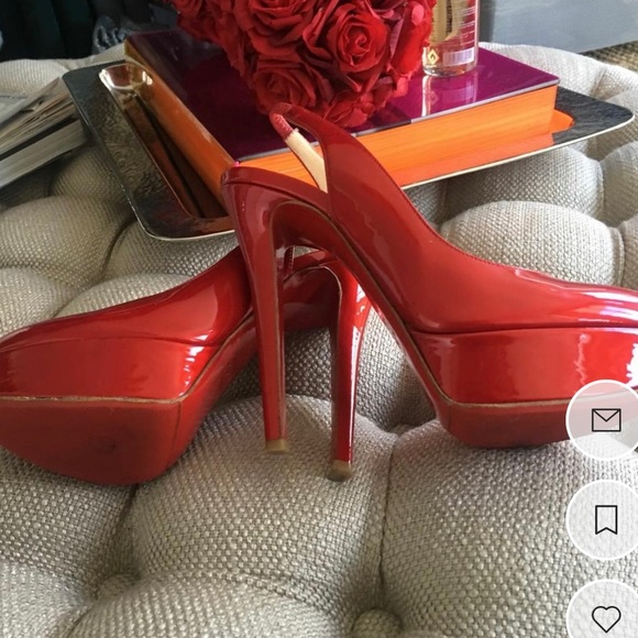 Christian Louboutin Cherry Stiletoes - Picture 3 of 3